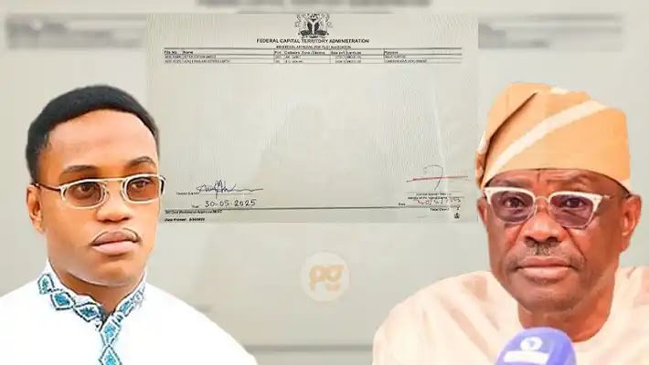 Outrage as Wike’s son attends high-level Aviation, FCTA meeting, as Nigerians slam ‘Family Government’ trend