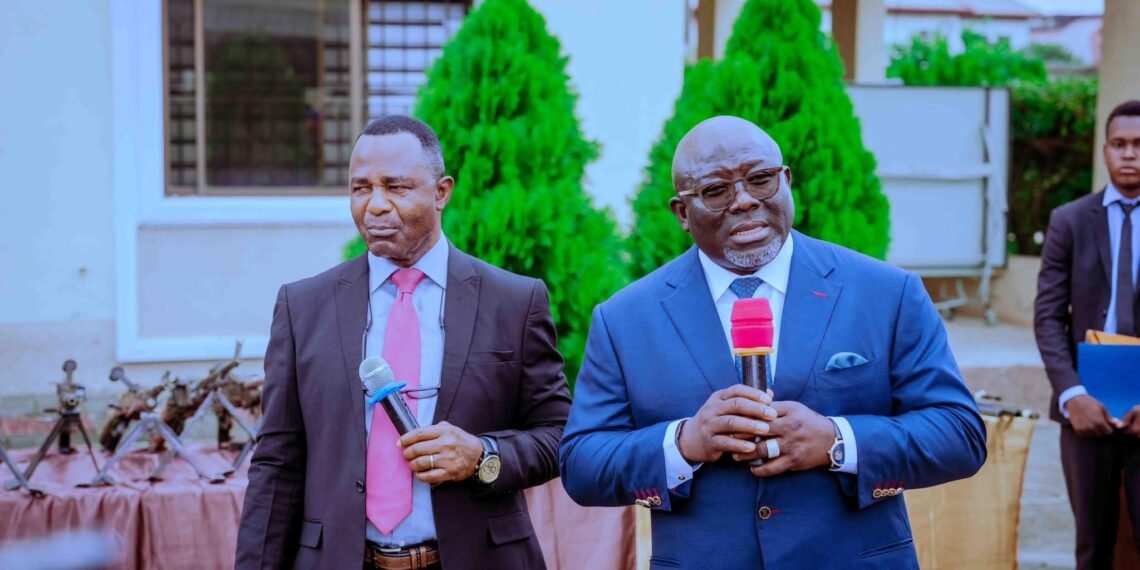 Oborevwori orders crackdown on criminal networks as DSS uncovers heavy arms cache in Delta