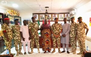 Brig. Gen. Agwu reaffirms Military’s commitment to human rights in meeting with NHRCN
