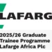 Lafarge Africa opens applications for 2025 graduate trainee programme