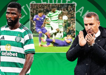 Celtic Manager slams VAR officials over Kelechi Iheanacho’s disallowed goal