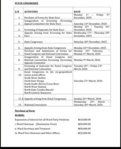 APC unveils 2025 congress schedule with revised nomination fees