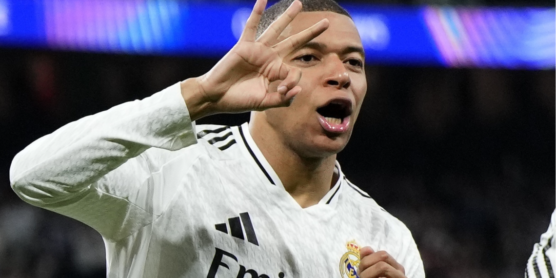 Mbappe's hat-trick leads Real Madrid to 5-0 victory over Kairat in Champions League