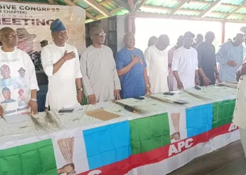 Ughelli North APC inaugurates leadership council, promises support for Tinubu, Gov. Oborevwori