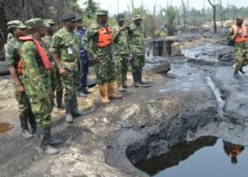 Army nab 28 suspected oil thieves, destroys illegal refineries in Niger Delta