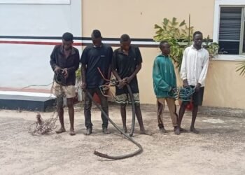 NSCDC arrests 5 suspected cable vandals in Kwara