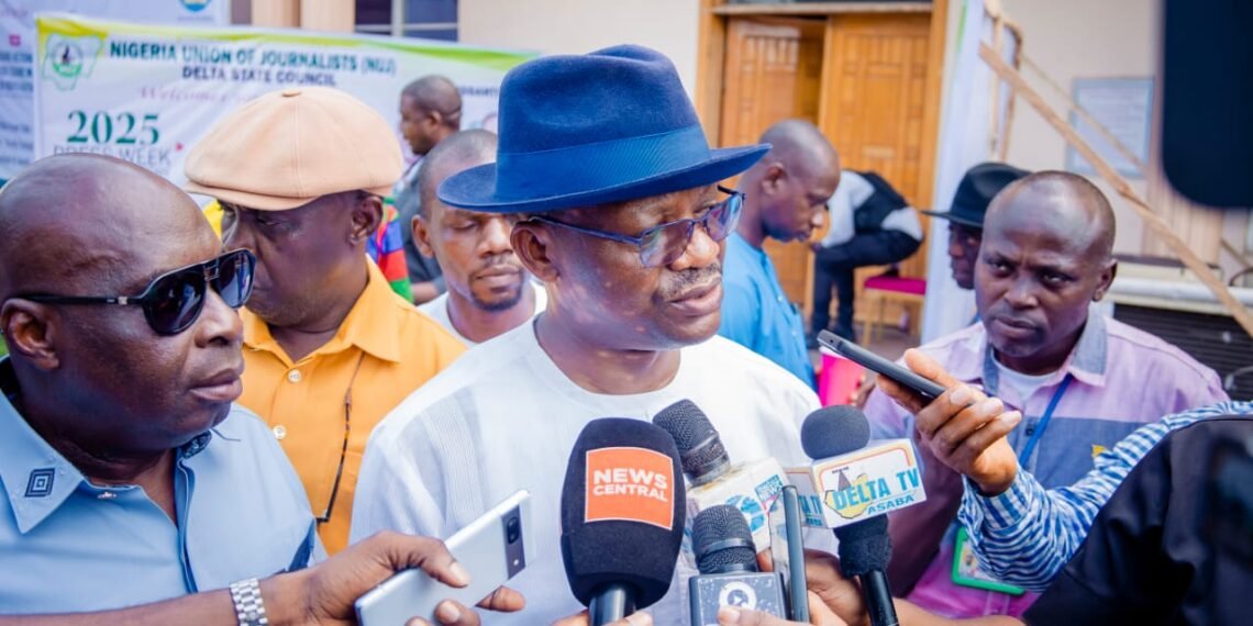 Gov. Oborevwori calls for equitable tax system, responsible journalism