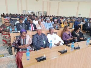 UNIJOS Senate honours Prof. Joash Amupitan as he bows out as DVC ahead of INEC chairmanship