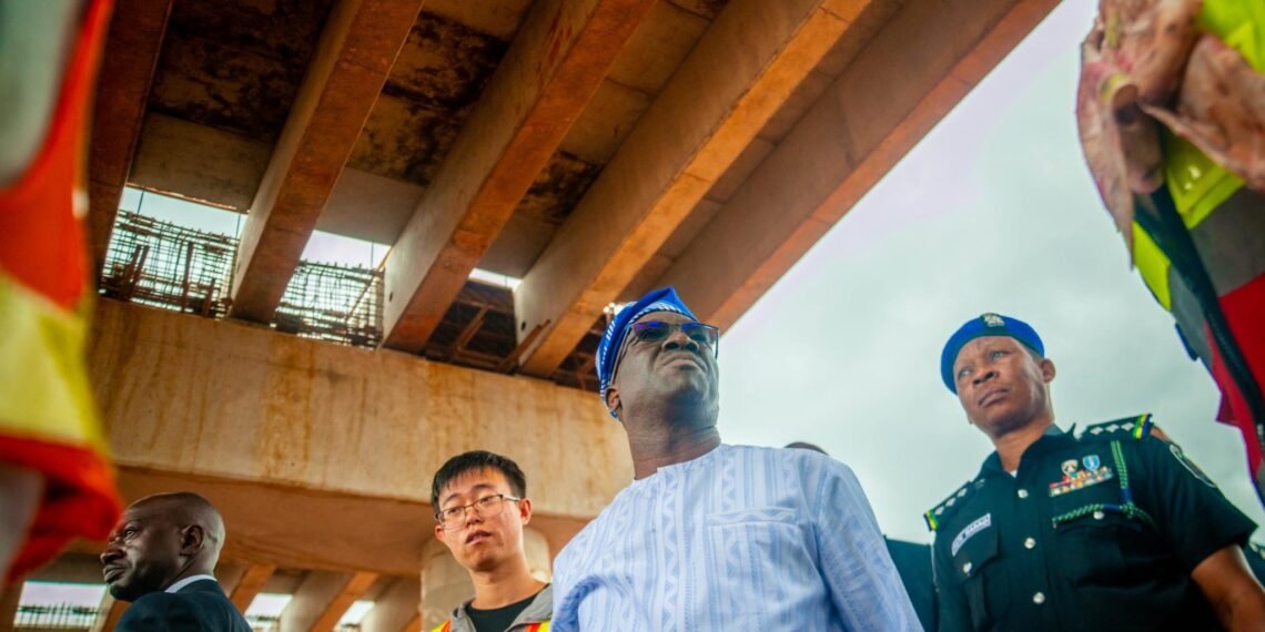 Okpebholo steps up urban renewal, makes surprise inspection of Ramat Park Flyover, flood control projects