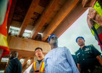 Okpebholo steps up urban renewal, makes surprise inspection of Ramat Park Flyover, flood control projects