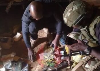 ‎Army raid in Bokkos uncovers Gunrunning cache as suspects flee