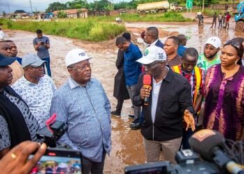 Edo residents celebrate as Gov. Okpebholo inspects signature projects