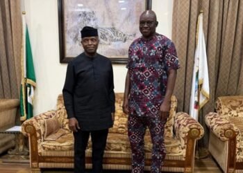 Osinbajo visits Fayose ahead of 65th birthday celebration