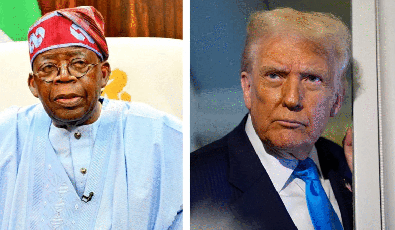 Don't treat Trump's threat with levity, APC chieftain warns Tinubu
