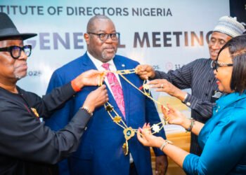 Gov. Otti commends Chartered lnstitude of Directors for shaping leadership in Nigeria