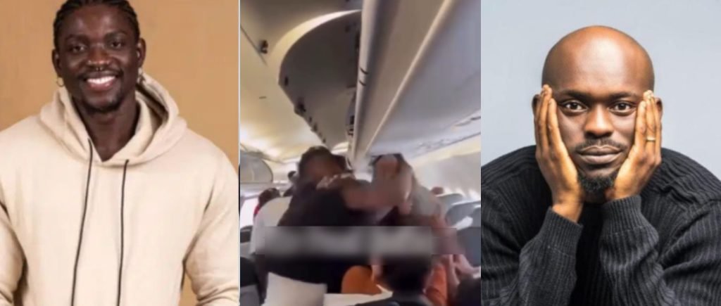 Netizens react to VDM, Mr. Jollof clash on United Nigeria flight