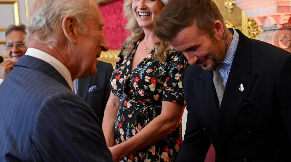 Ex-England captain Beckham formally becomes a knight