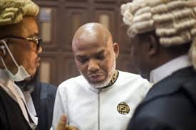 Nnamdi Kanu's defence team raises alarm over court's refusal to hear motions challenging jurisdiction