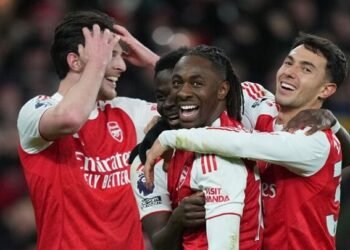 Eberechi Eze shatters Derby history with astonishing hat trick as Arsenal crush Spurs 4-1