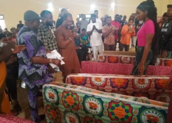 Ebonyi Government donates relief materials to AE-FUNAI students affected by building collapse