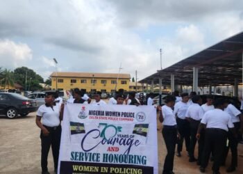 Delta Police hold 5km walkathon to mark 70 years of women in force, intensify campaign against gender-based violence