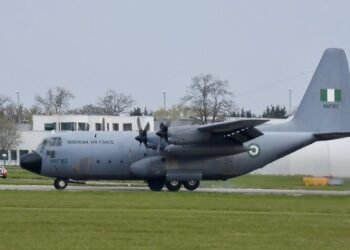 C-130 makes safe emergency landing in Burkina Faso due to technical issue - Nigerian Air Force