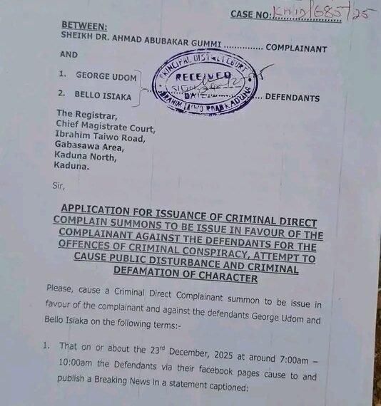 Sheikh Gumi drags Facebook users to Court over alleged death threats, defamation