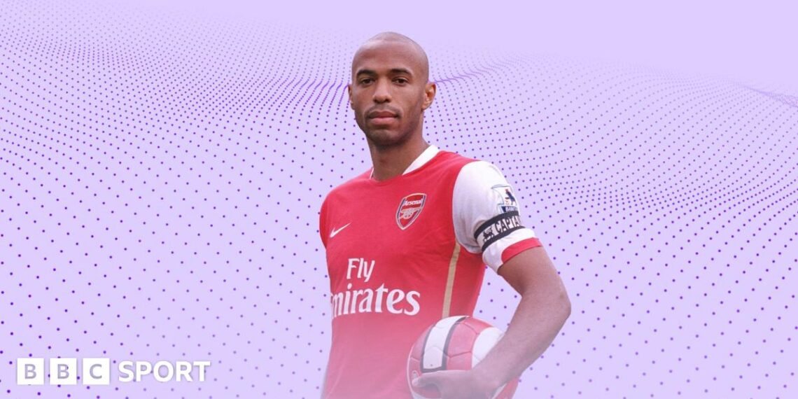 Thierry Henry to receive BBC Lifetime Achievement Award