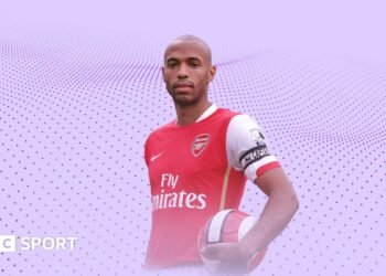 Thierry Henry to receive BBC Lifetime Achievement Award