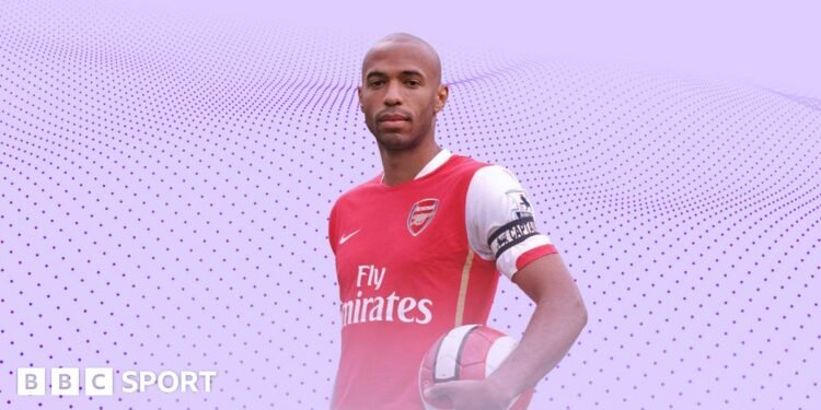 Thierry Henry to receive BBC Lifetime Achievement Award