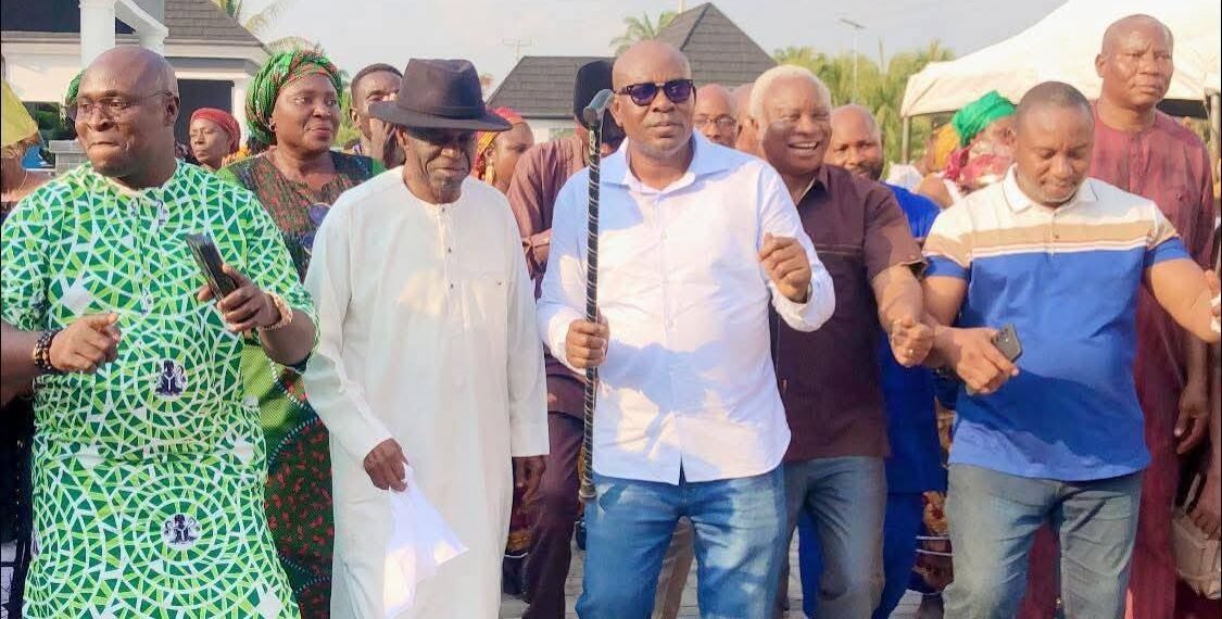 Commissioner brings Yuletide joy to Isoko South residents