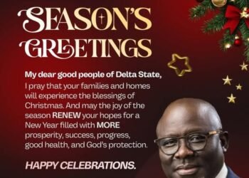 Christmas: Oborevwori urges Deltans to uphold unity, sacrifice, Christ-like values