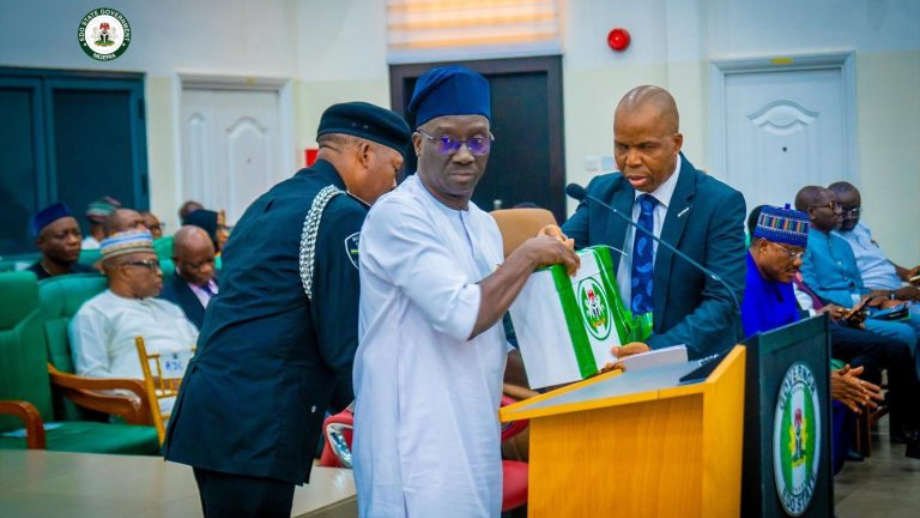 Gov. Okpebholo presents ₦939bn budget of hope, growth to assembly
