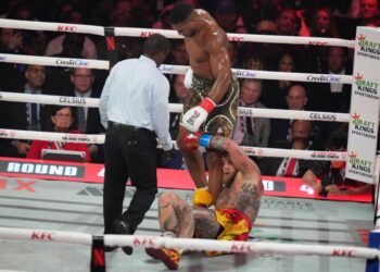 Anthony Joshua stops Jake Paul in 6th Round as Miami fight ends in inevitable defeat