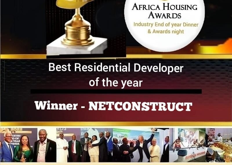 Netconstruct emerges best residential developer at 2025 Africa Housing Awards