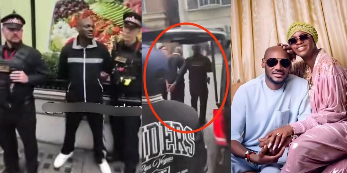 Video of Tuface being arrested while arguing with wife trends on X