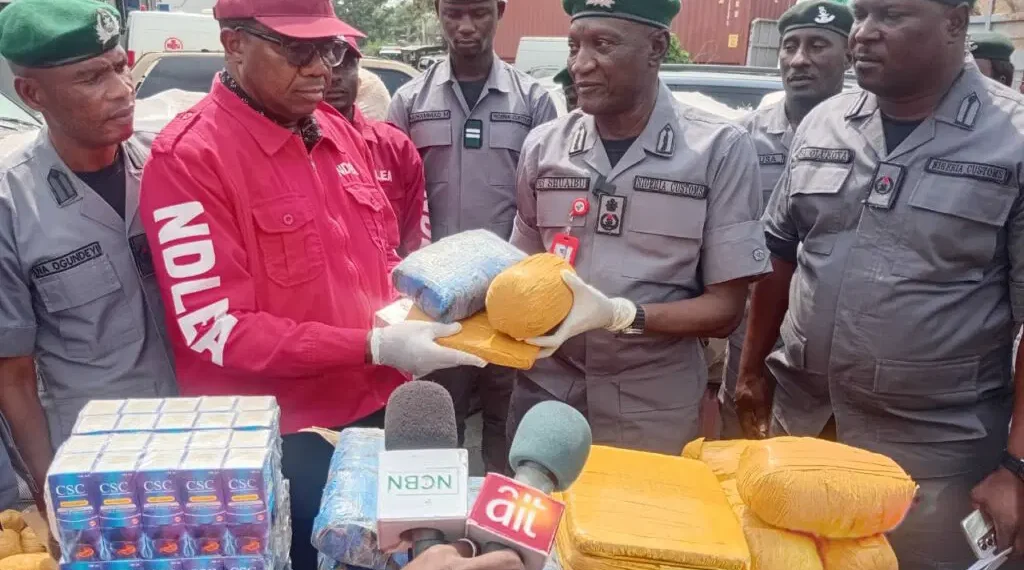 Customs hands over 30-year-old drug seizures to NDLEA