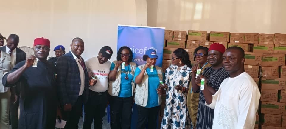 UNICEF hands over 2,832 cartons of nutrition supplements to Ebonyi govt.