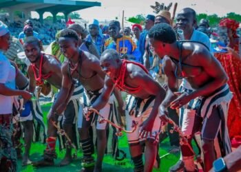 Gongola ethnic groups honour Gov. Fintiri at cultural fiesta in Yola