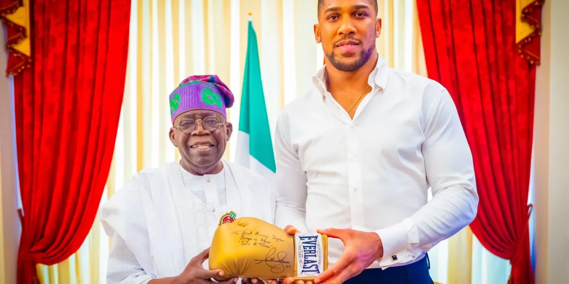 Tinubu expresses condolences to Anthony Joshua following fatal accident in Ogun