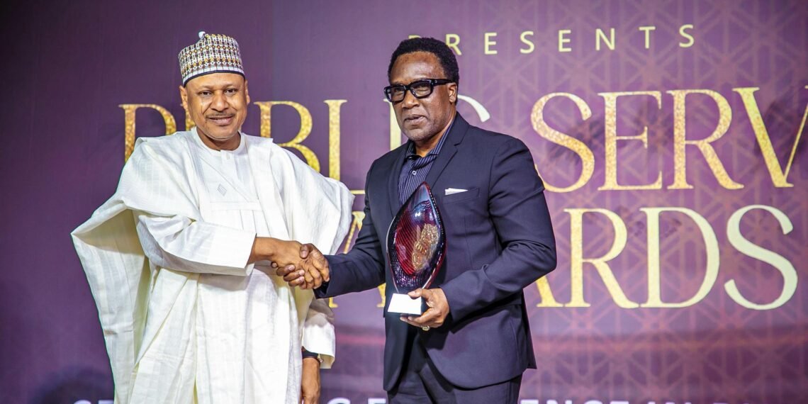 Aviation Minister, NiMET DG receive BusinessDay’s Excellence in Public Service Award