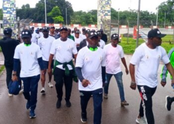 NFF rallies nationwide attention as management, staff stage Abuja Walk Against Corruption