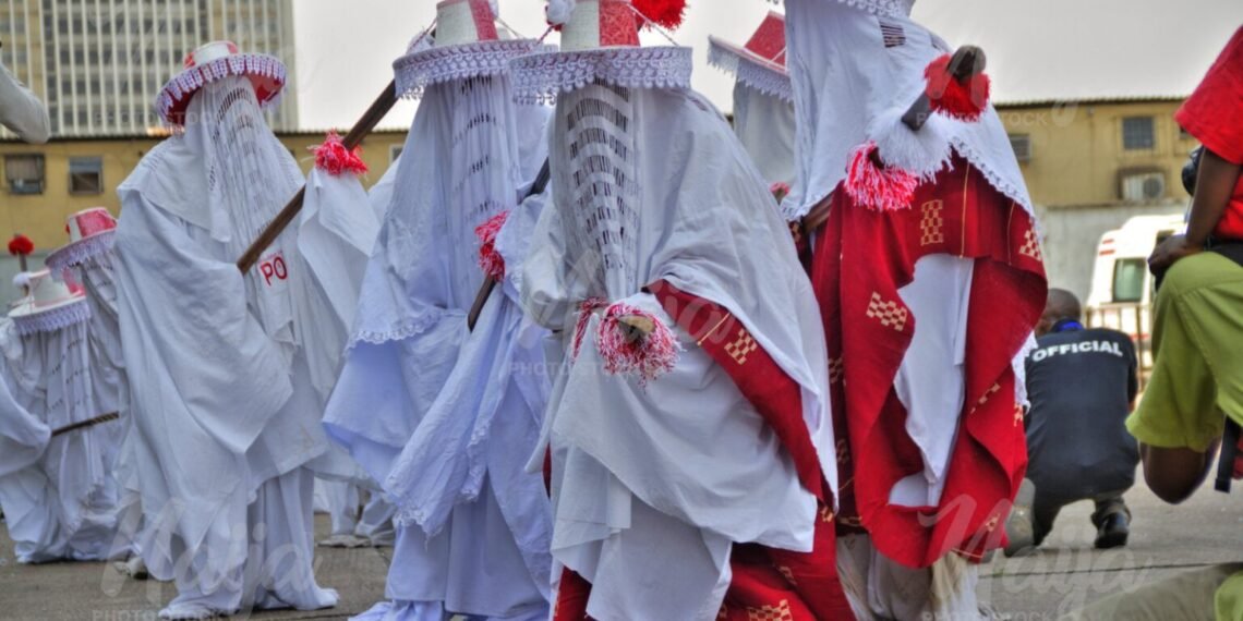 Tinubu makes grand appearance as Eyo Festival returns after 8 years