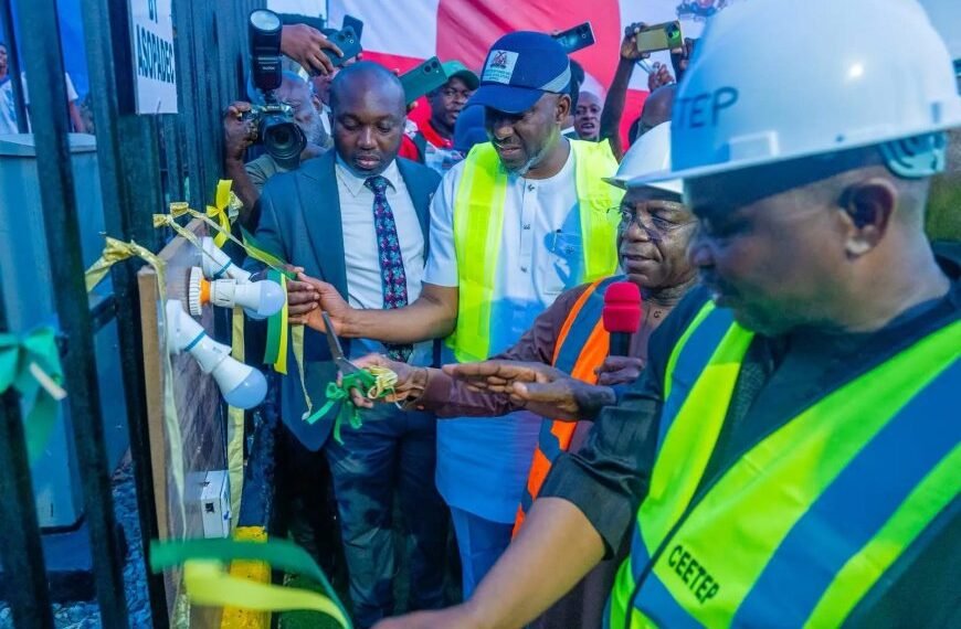 Gov. Otti restores power supply to 33 Ukwa West communities after 9 years of blackout