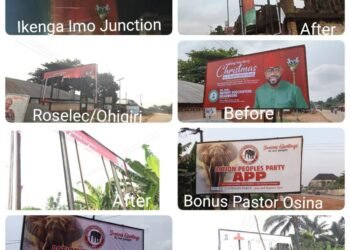 Imo APP decries vandalism of party's billboards, installations