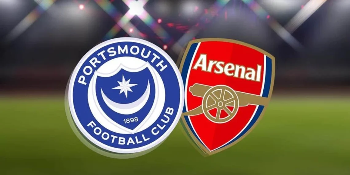 Arsenal beat Portsmouth 4-1 to advance to fourth round of FA Cup