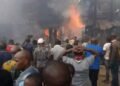 Gov. Okpebholo visits Ekpoma fire scene, promises to rebuild burnt shops