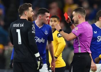 Everton slams FA panel, express disappointment after failed red card appeal against Wolves