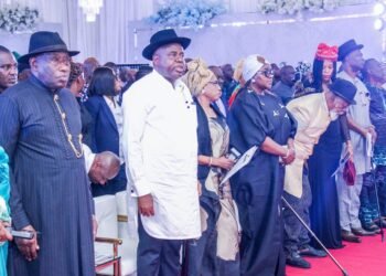 Tinubu, Jonathan, Diri, Makinde, Obi, others pay last respects to late Bayelsa deputy governor