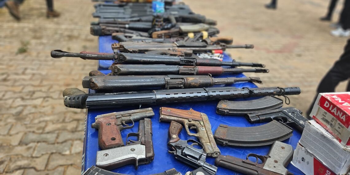 Kidnap plot thwarted in Delta as Gunmen flee Upper Agbarho, abandon Rifles, Ammunition